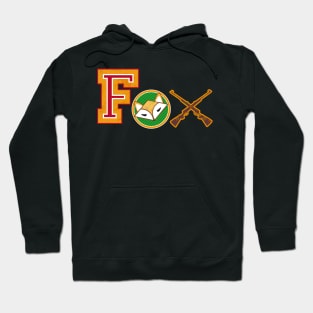 Fox varsity patches Hoodie